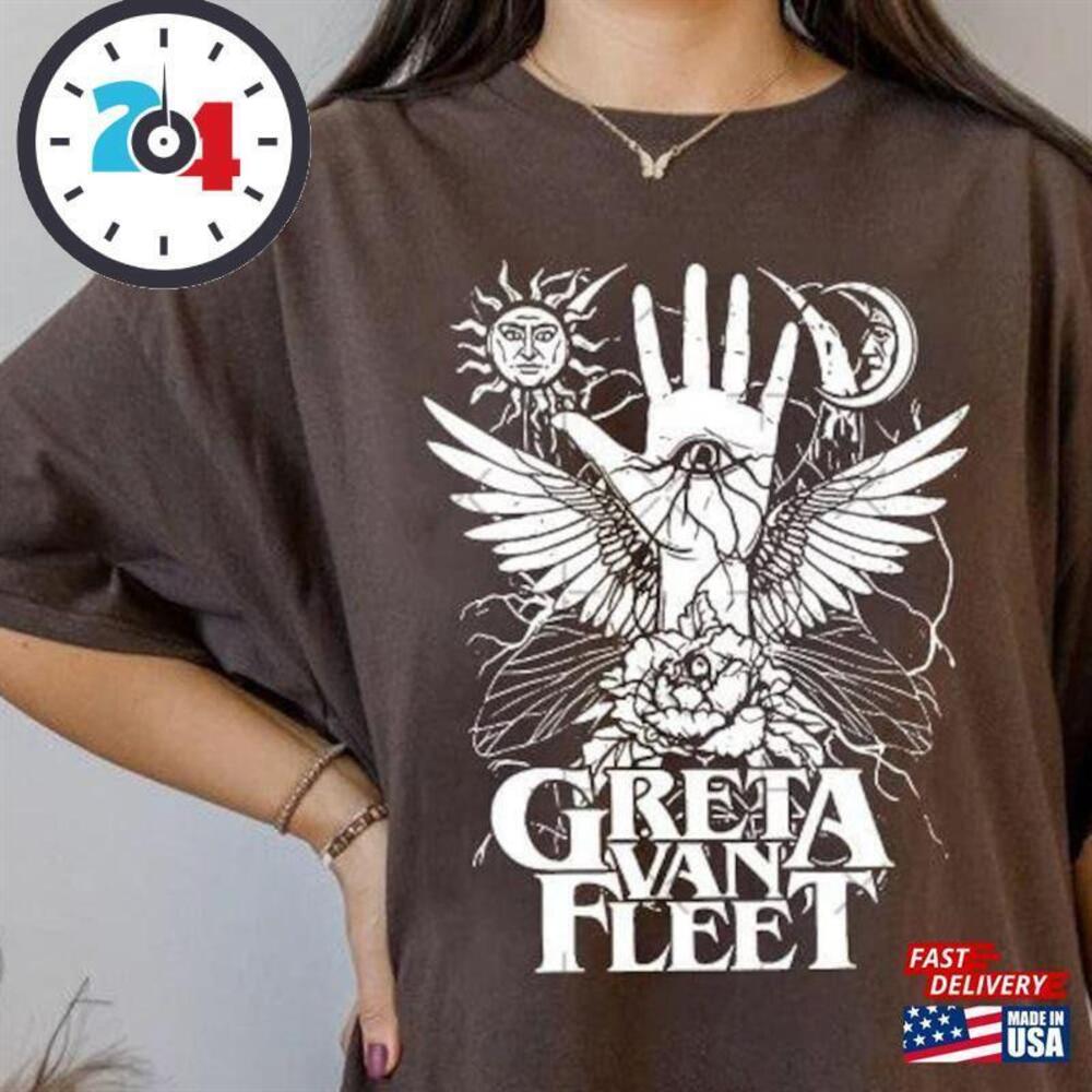 Greta Van Fleet Shirt T-Shirt Unisex - Picture 1 of 4